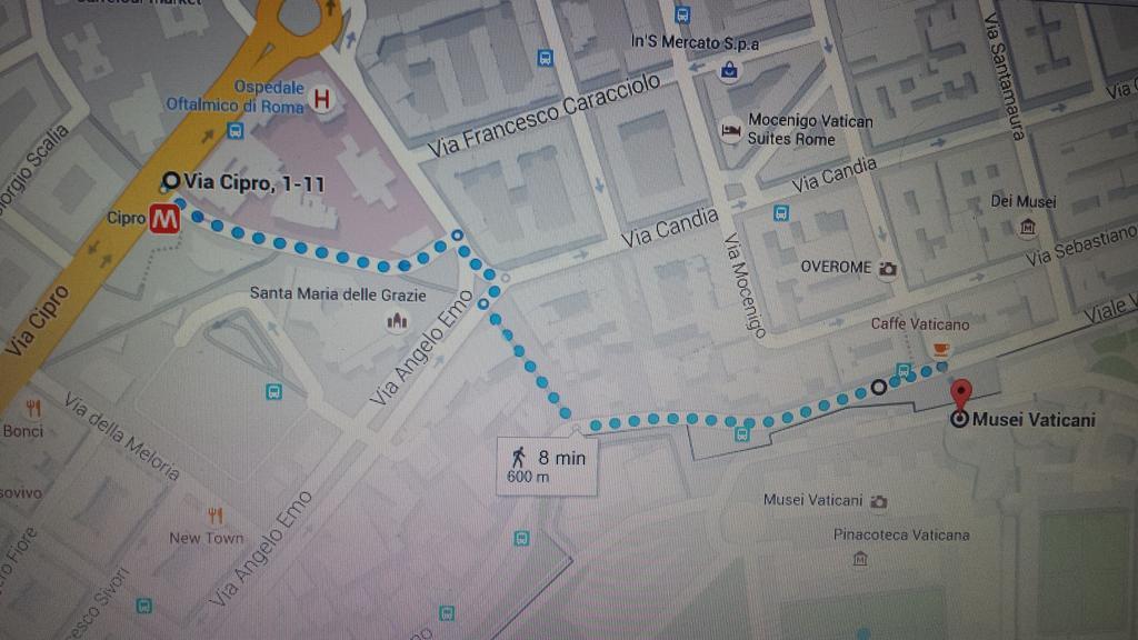 Fiore Vaticano B&B Рим Экстерьер фото