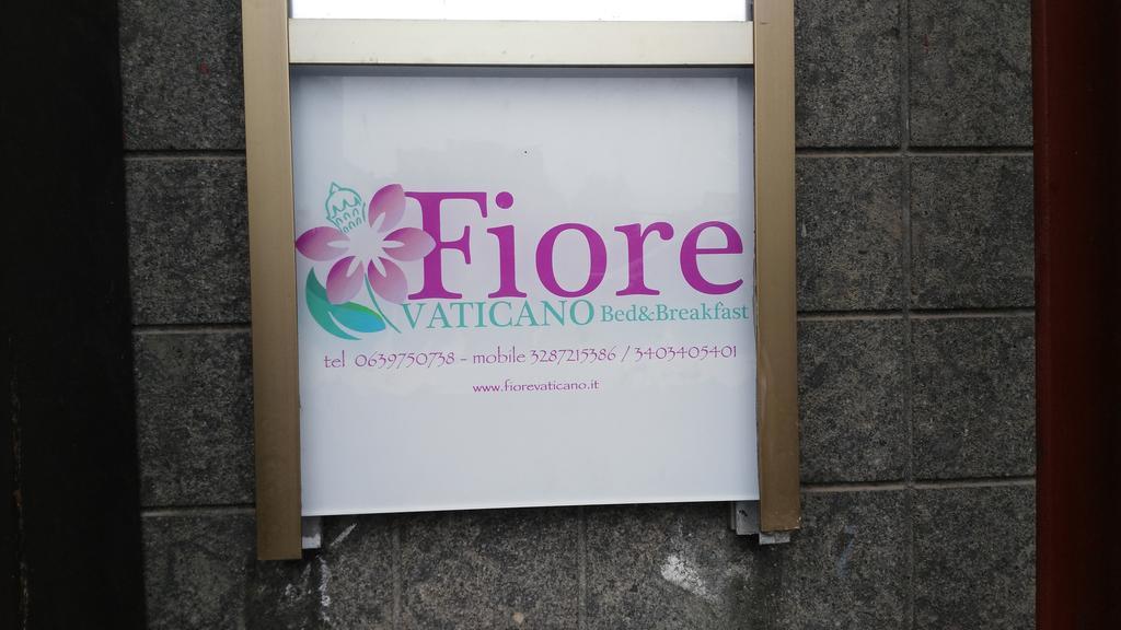 Fiore Vaticano B&B Рим Экстерьер фото